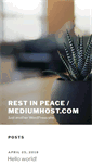Mobile Screenshot of mediumhost.com